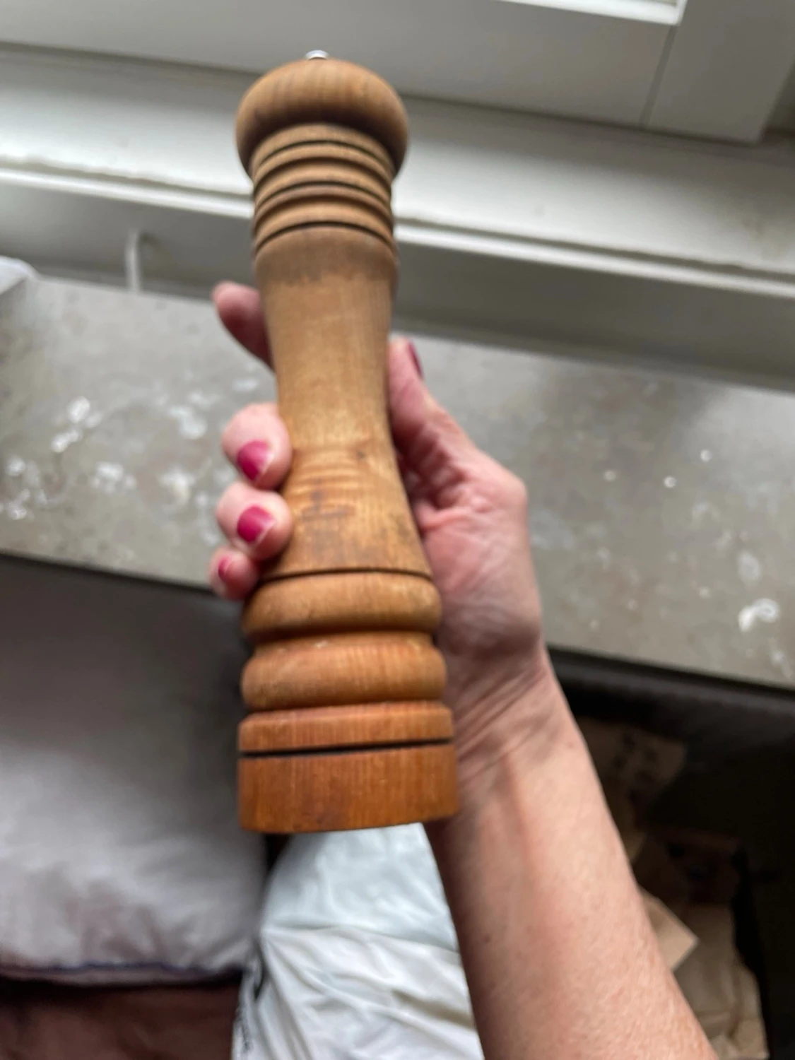 Klassisk pepparkvarn i trä - 3