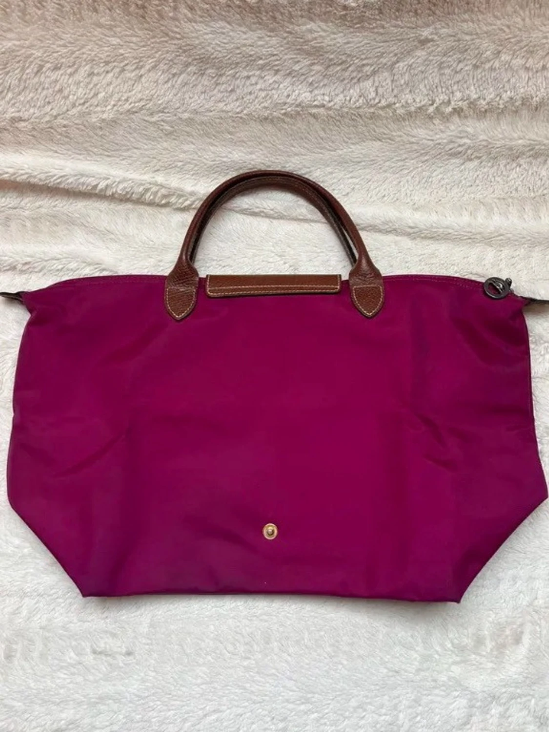 Lila Longchamp Le Pliage handväska - 1