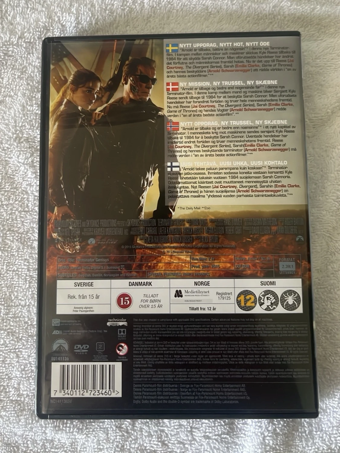 Terminator Genisys DVD med fodral - 2