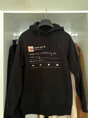 Kanye West hoodie - Hoodie med tryck