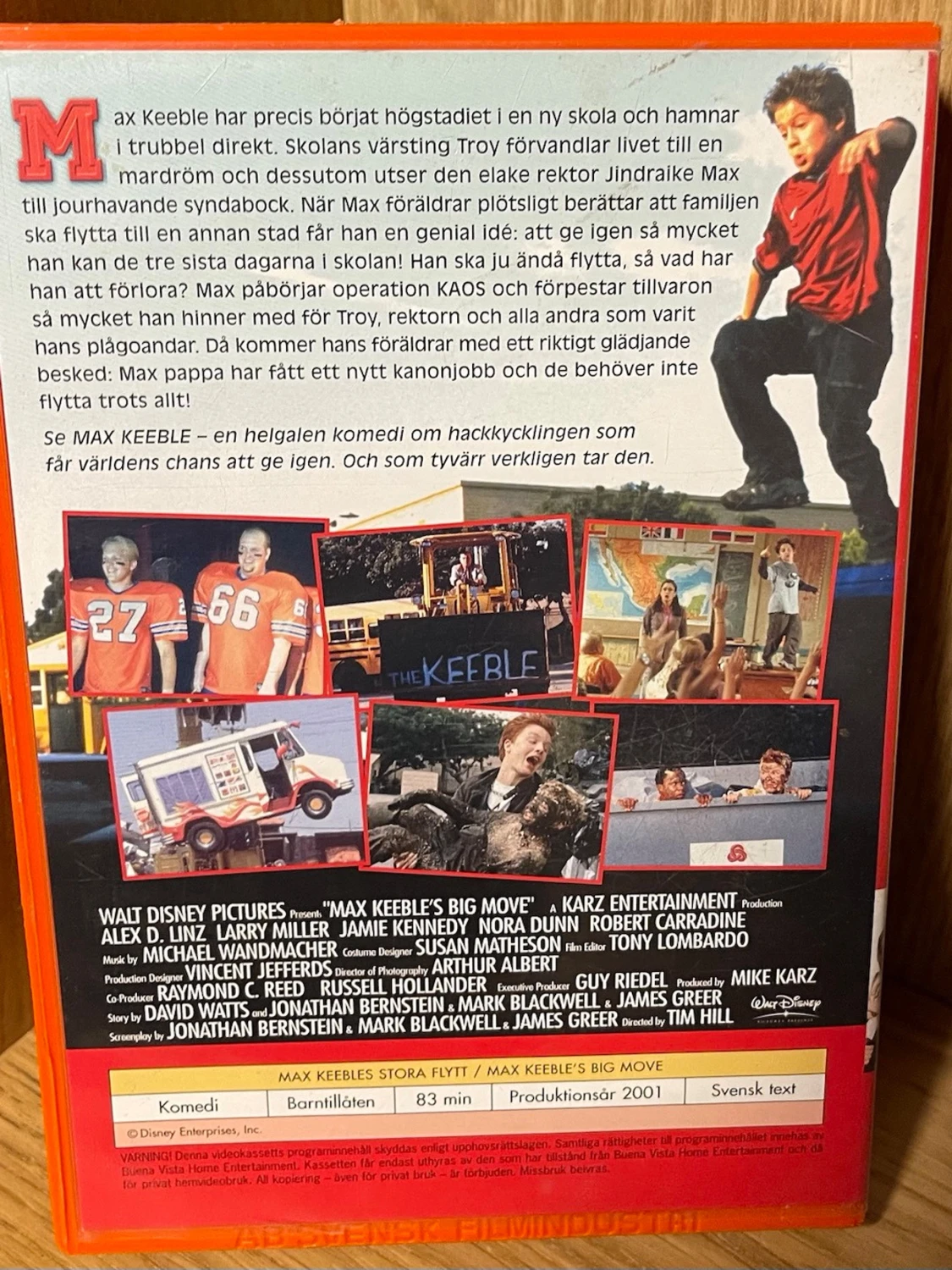 Max Keebles Stora Flytt VHS - 1