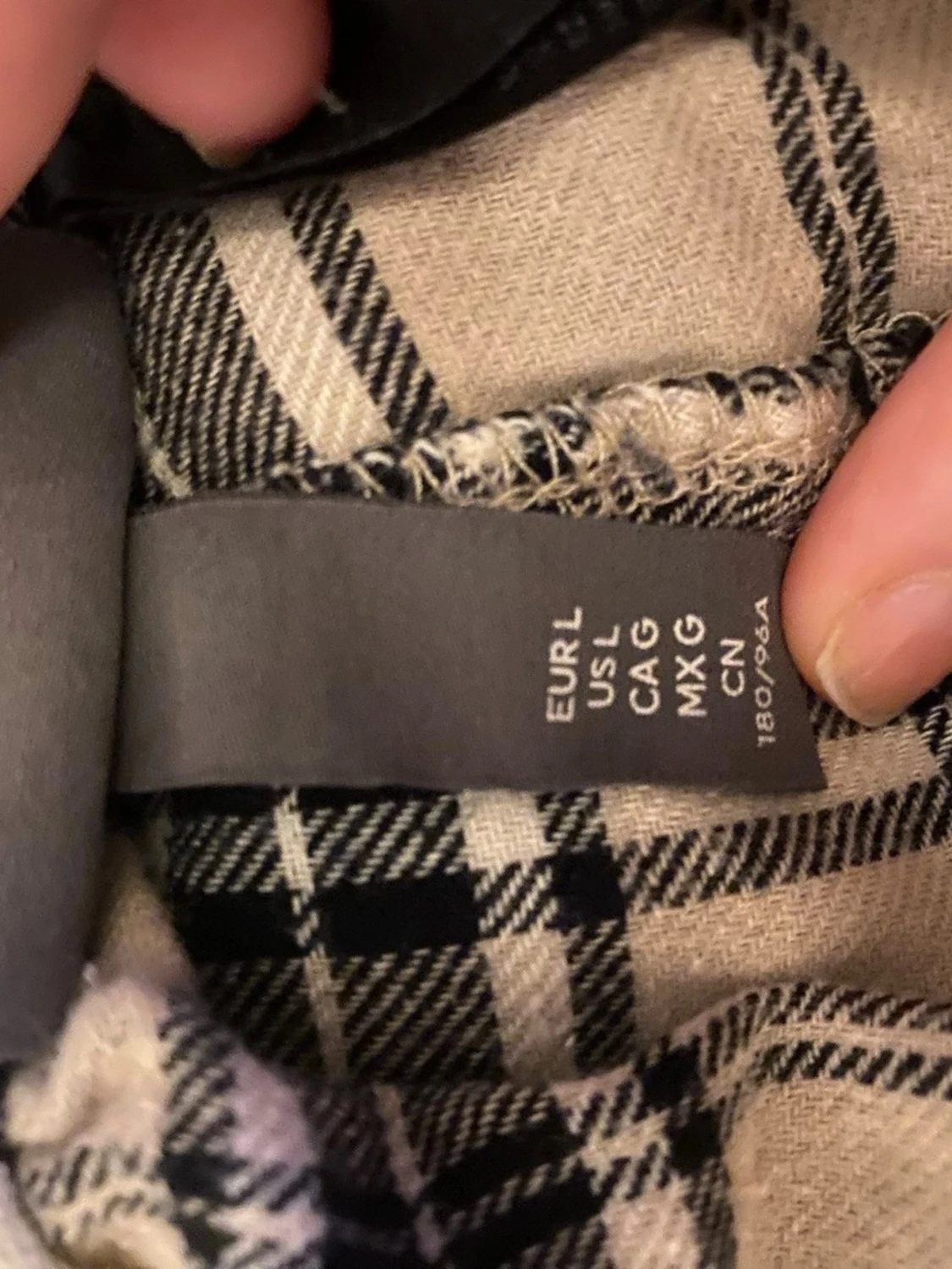 Rutiga pyjamasbyxor i bomull - 3