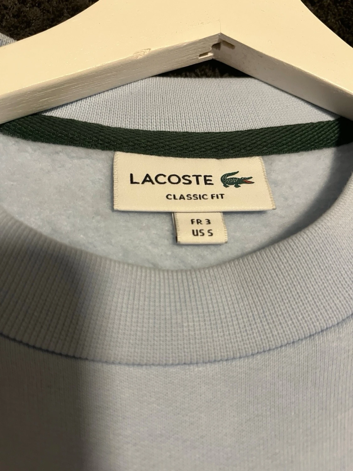Ljusblå sweatshirt från Lacoste - 3