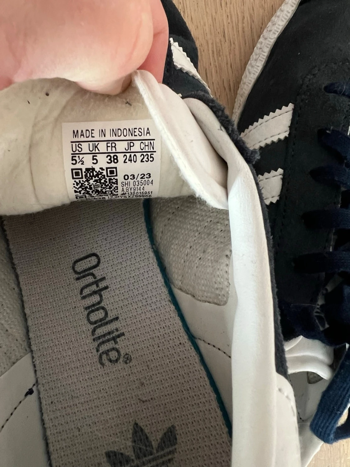 Adidas Gazelle marinblå sneakers - 4