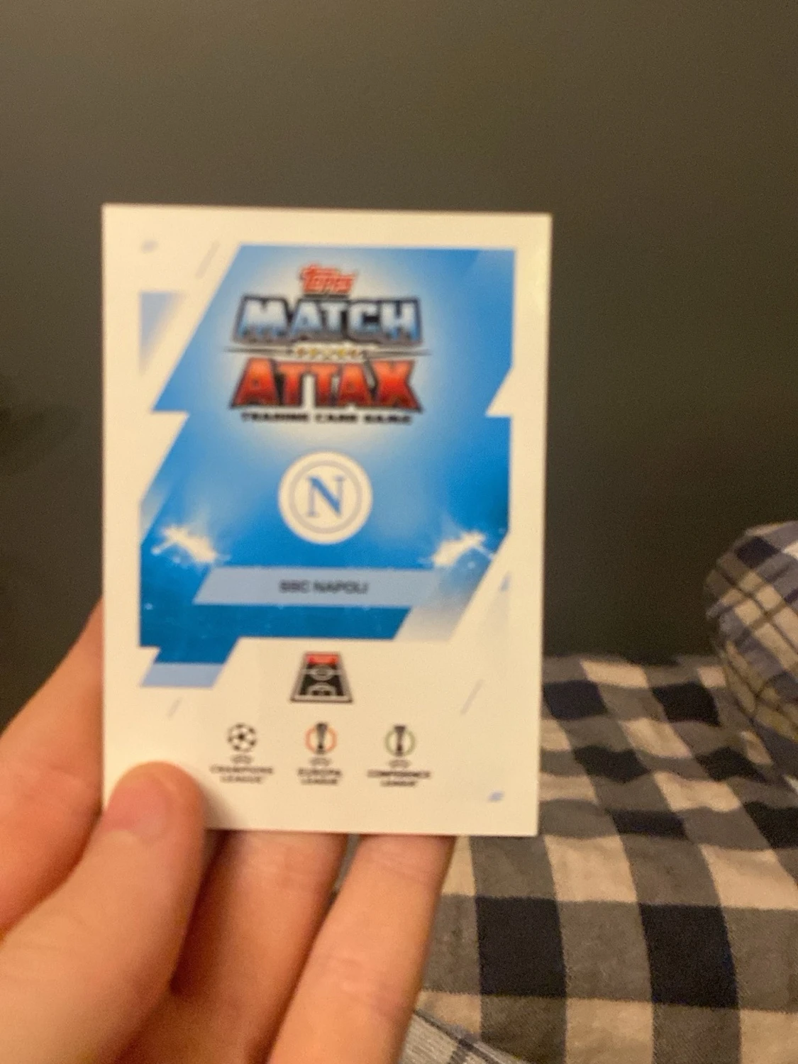 Match Attax fotbollskort Napoli - 1
