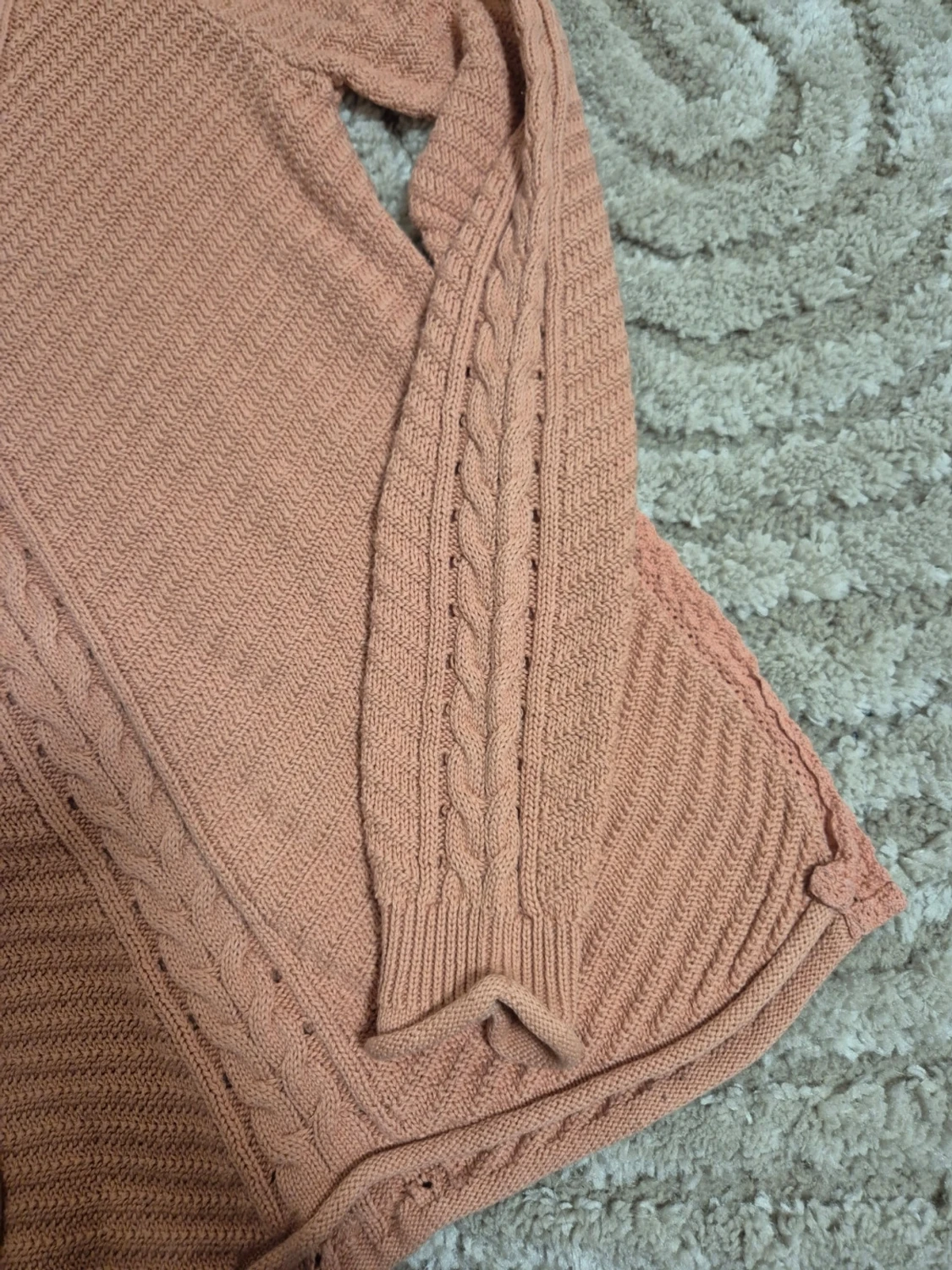 Rosa stickad tröja från Vila - 4