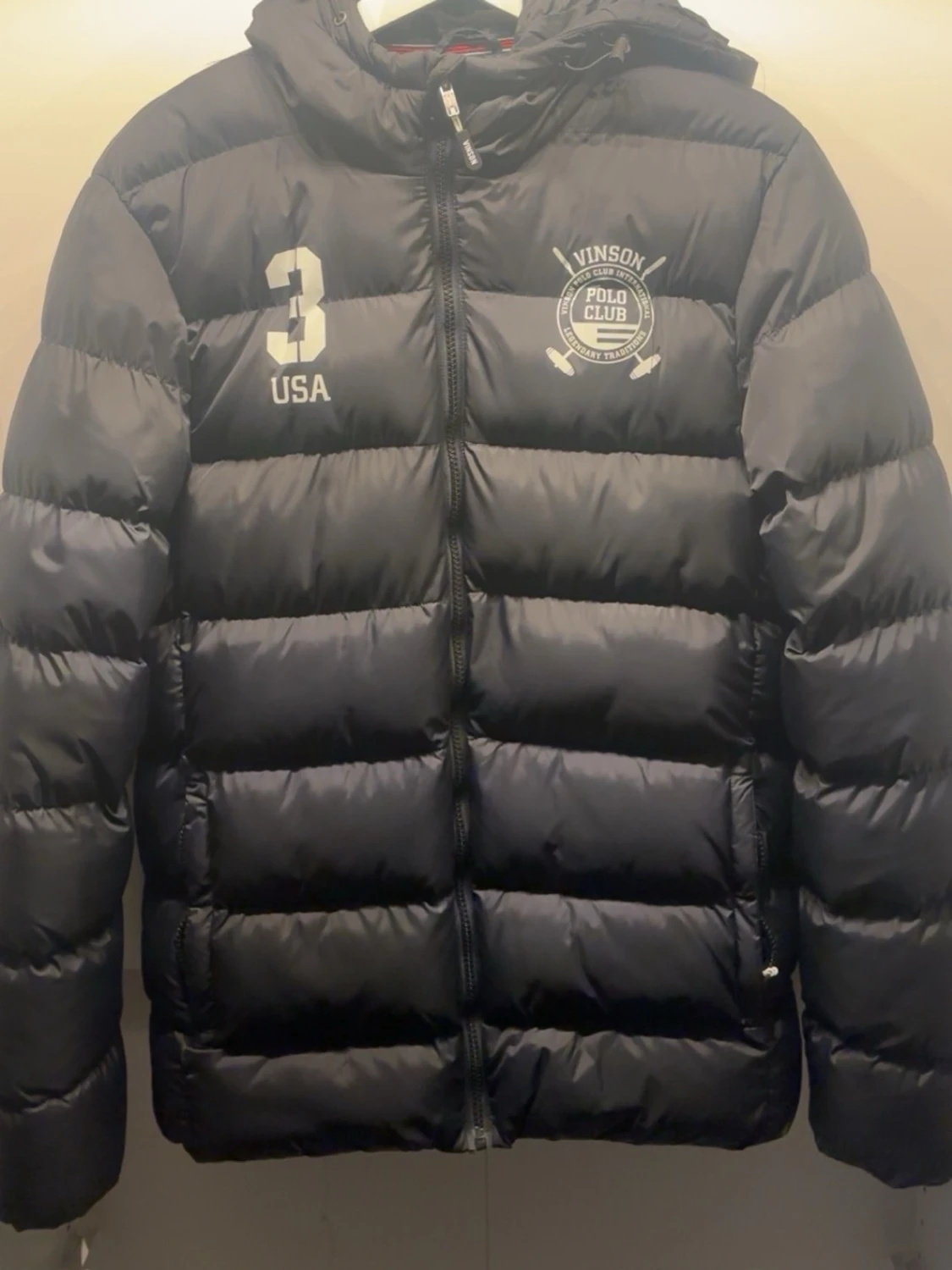 Vadderad jacka Vinson Polo Club – strl M – mycket fint skick - 1