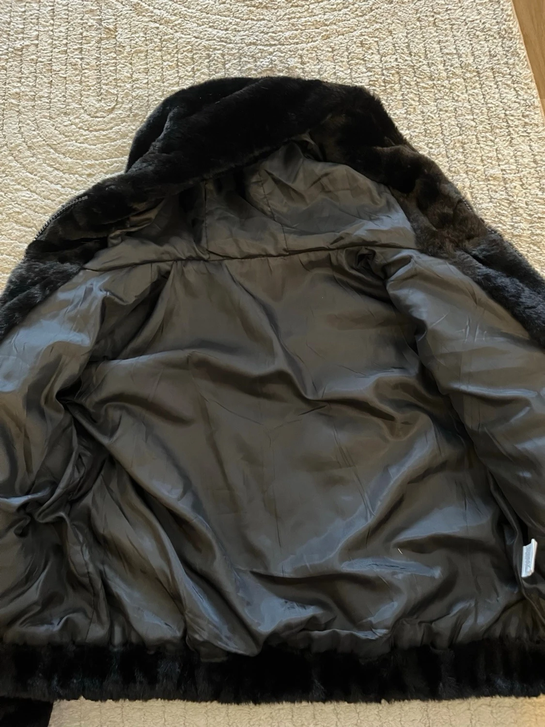 Fuskpäls jacka - 5
