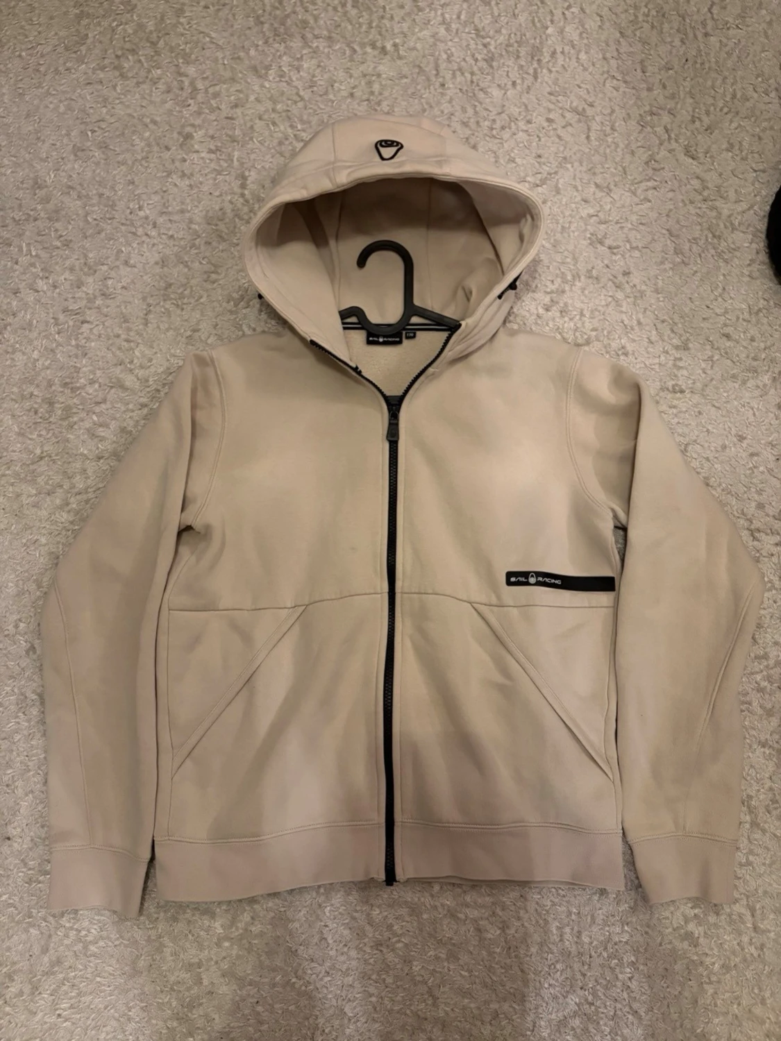 Beige hoodie från sail racing 170-cm