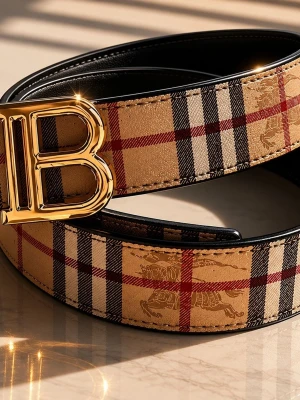 Bälte - Jätte fint bälte som man kan ha på båda sidorna. Både i begiebrun men även svart. De har fin och stilig guld logga på framsidan. Längd 105cm. Men du får även hem en metallbit som du kan göra hål i bältet med ifall de behövs. 
