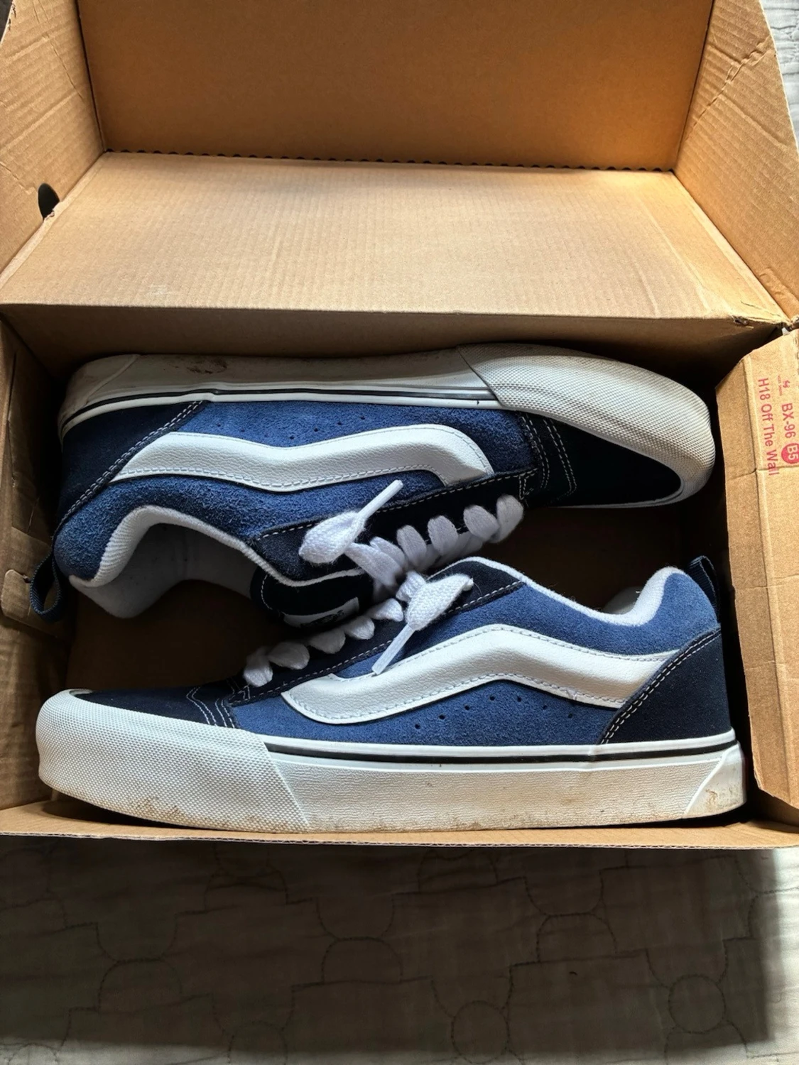 Blåa Vans Old Skool sneakers - 1