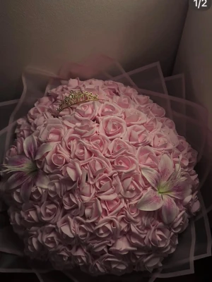 Rosa blommor 100 st - 100 st