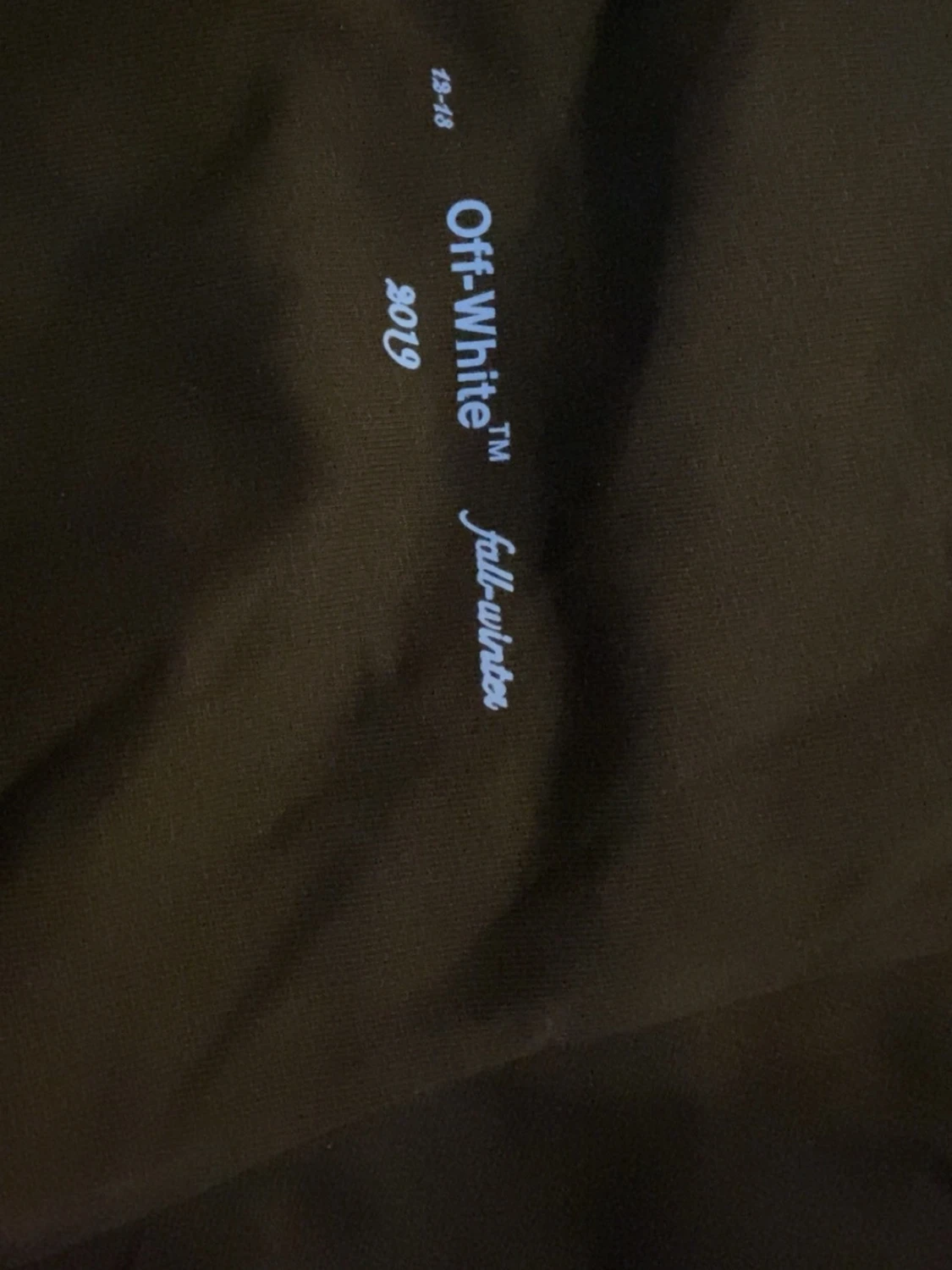 Svart Off-White t-shirt med tryck - 2