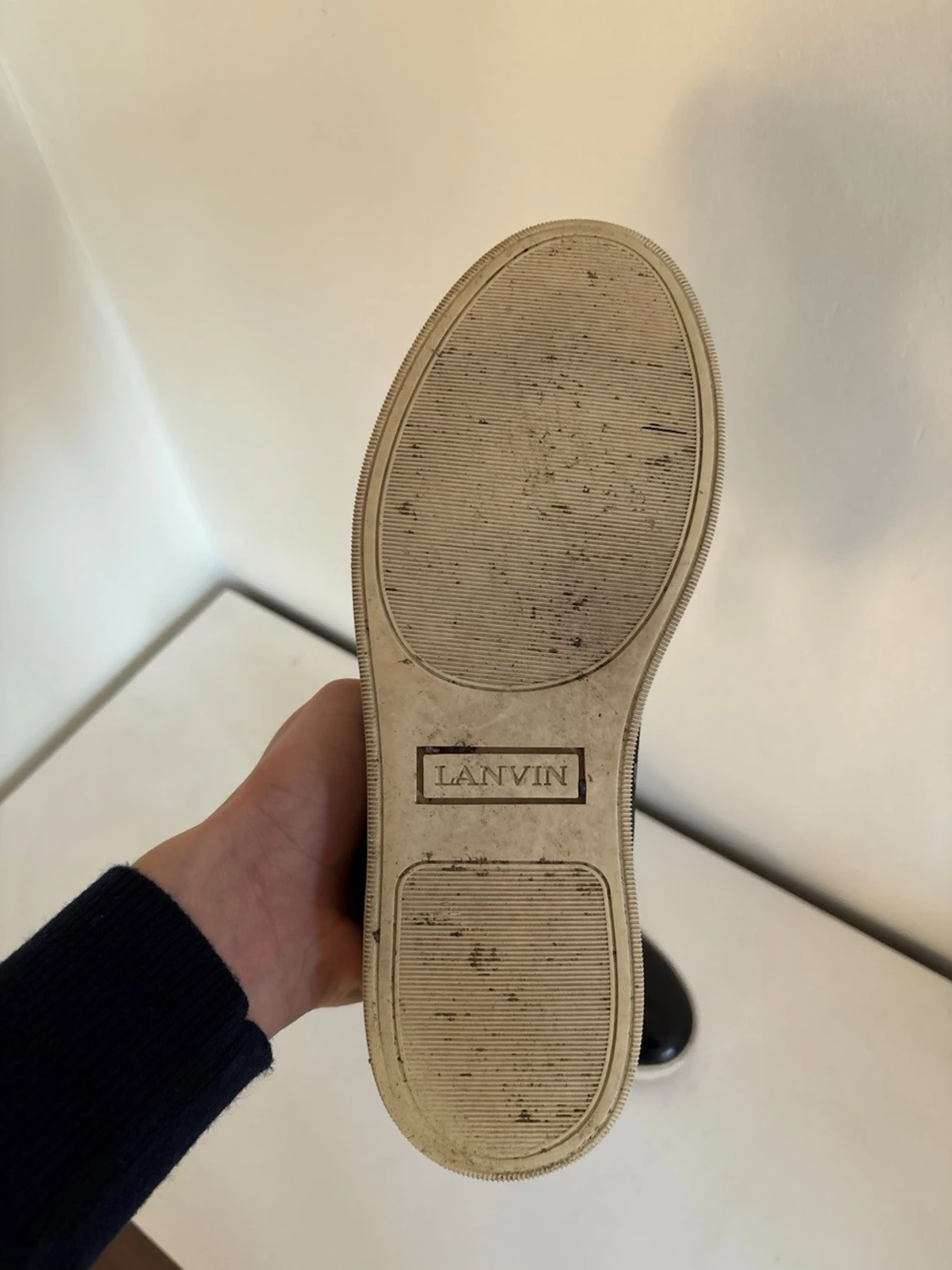 Svarta lanvins Cap Toes - 5