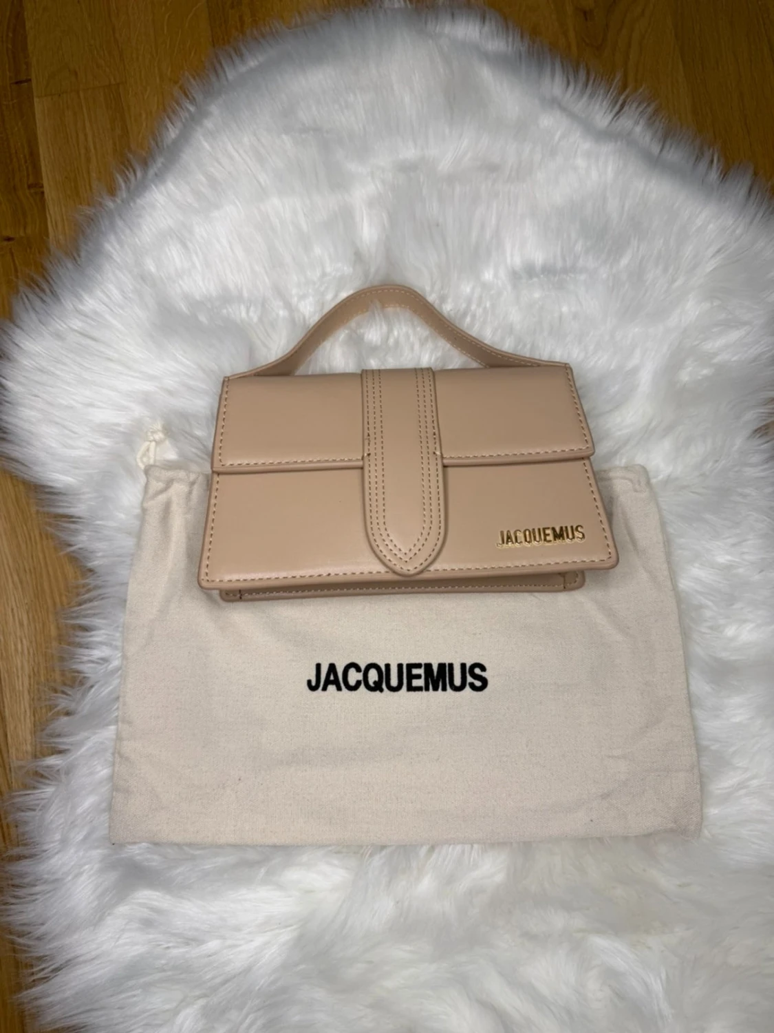 Beige handväska Jacquemus