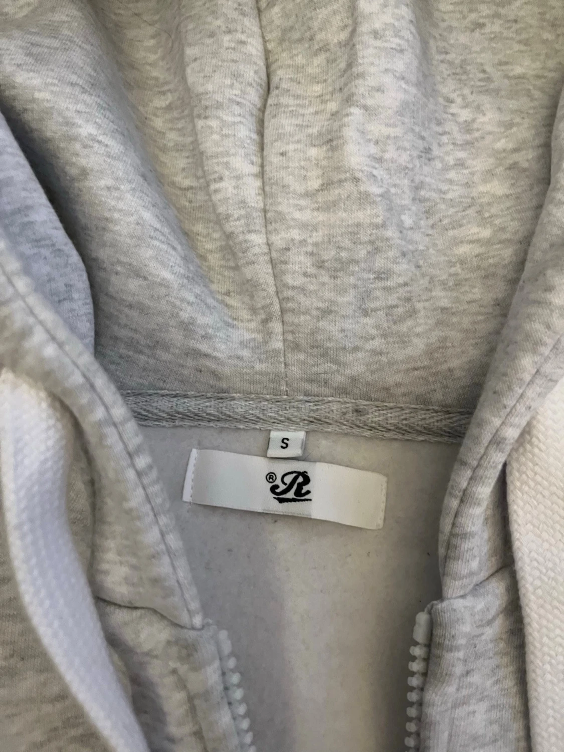 Oanvänd russsemerch zip hoodie - 2