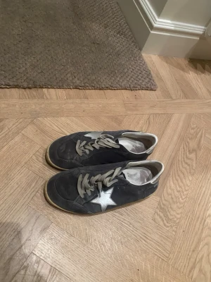  Golden Goose ballstar stl 42 - Fina golden goose goose ballstar skor som jag köpte på plick för något år sedan. Skorna ör smitna mer har ändå lite kvar att ge hos en ny ägare