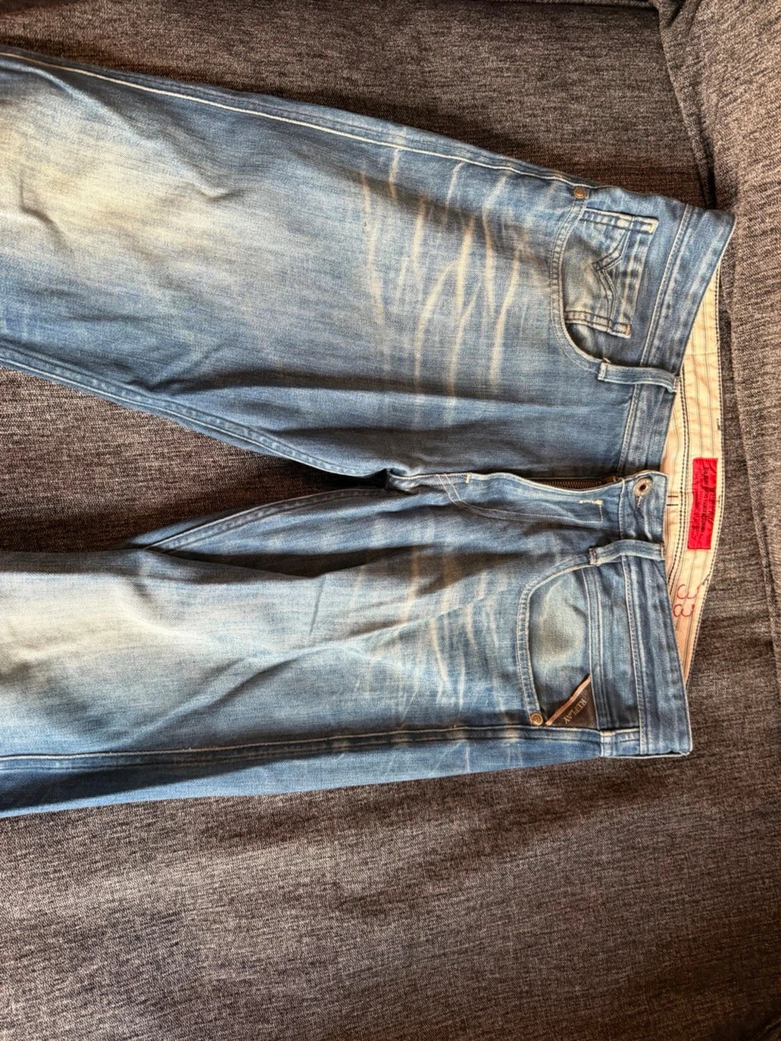 Ljusblå Replay jeans herr - 2