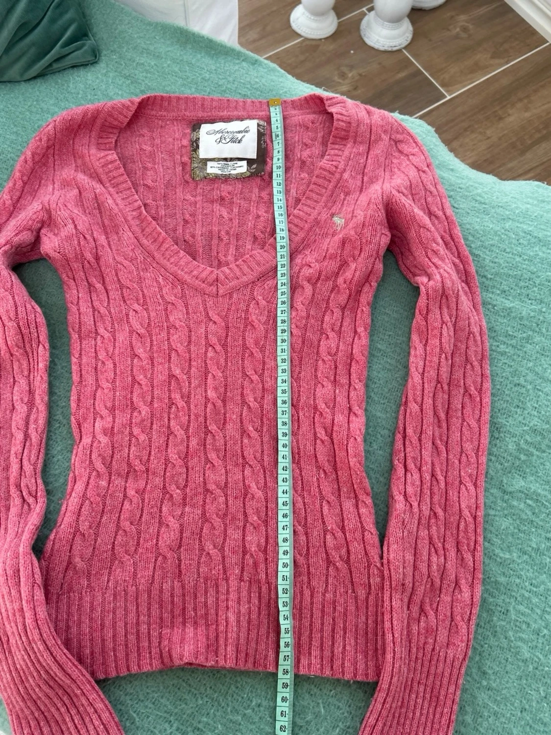 Abercrombie & fitch vintage stickad henley  - 2