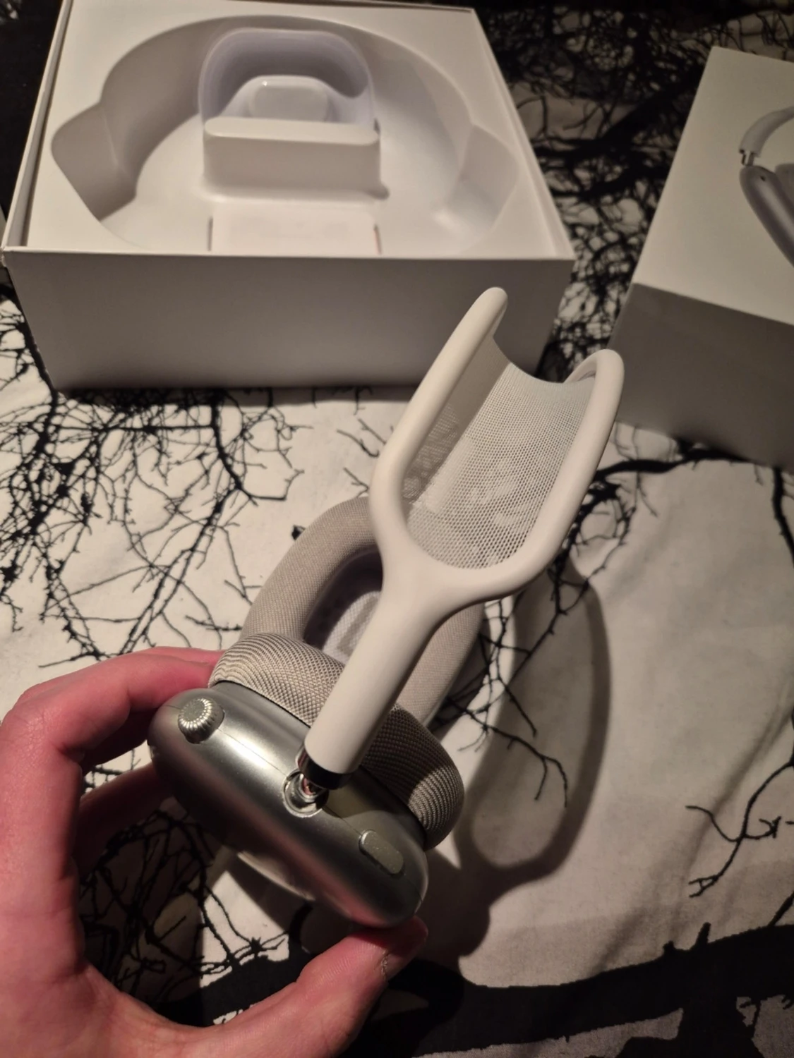 Apple AirPods Max silver hörlurar - 3