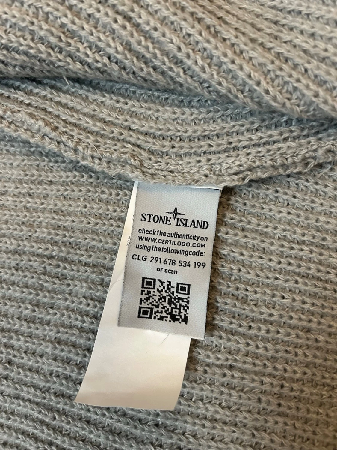 Stone Island stickad tröja  - 1