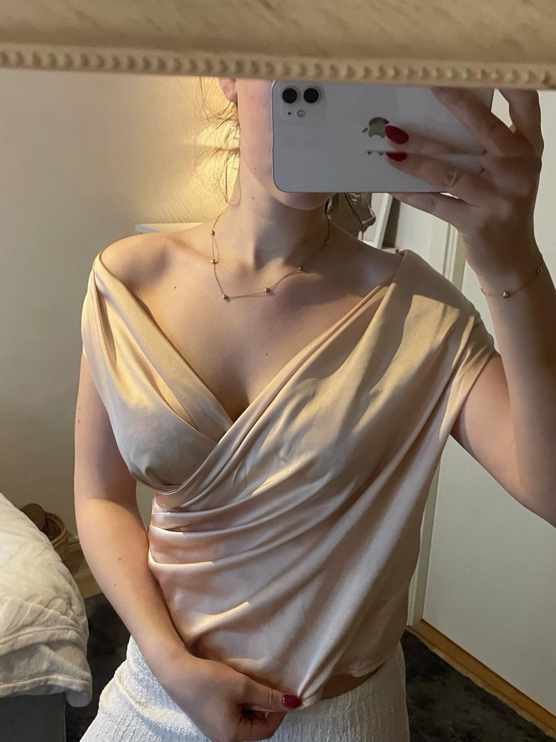 Blus rosefärgad - 2