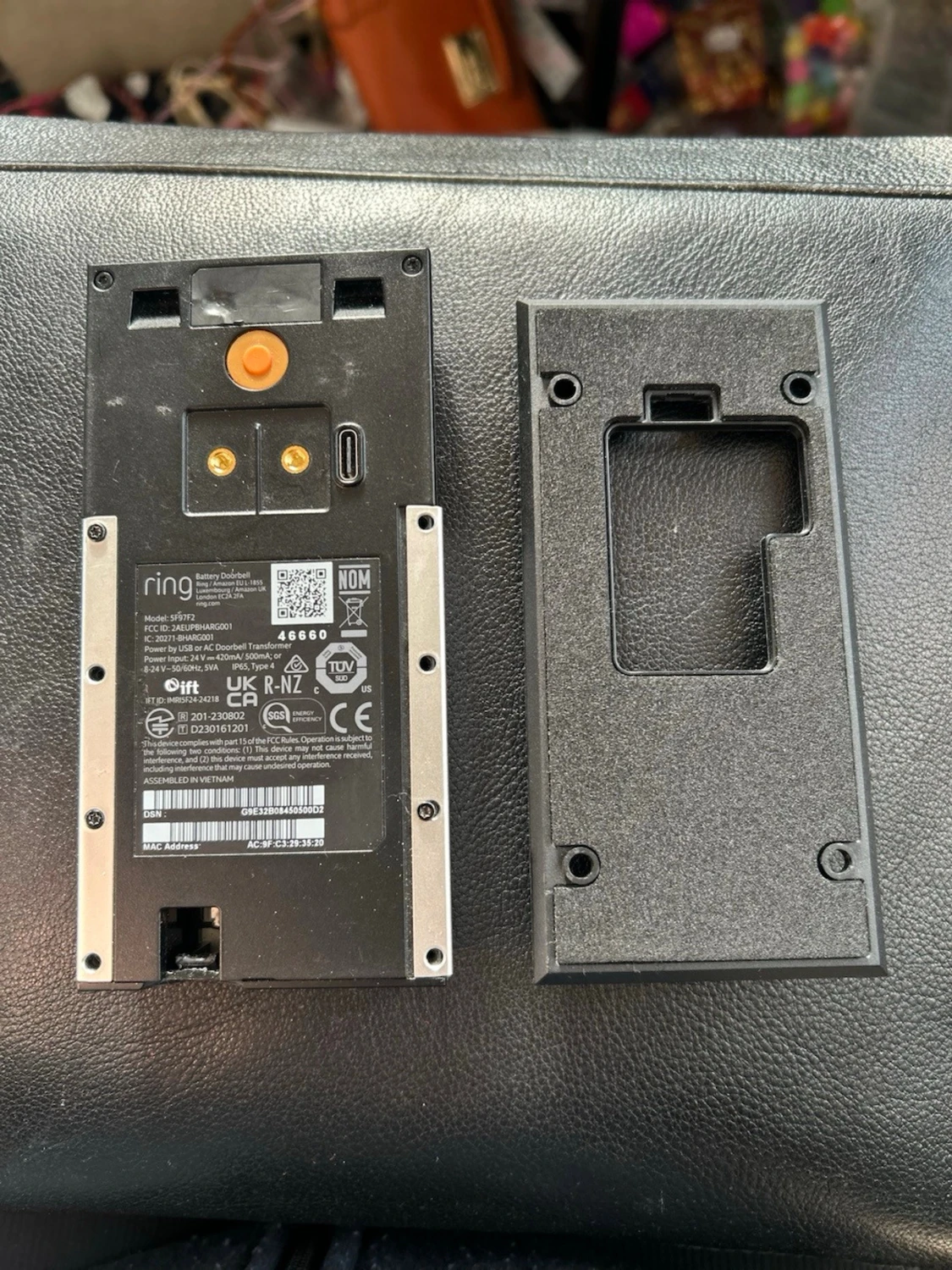 Ring Doorbell Plus videodörrklocka Nyskick - 2