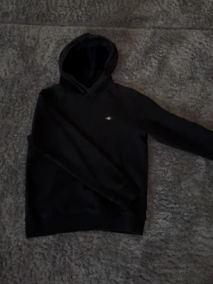 Gant hoodie svart - Säljer en svart hoodie från GANT med klassisk huva och liten broderad GANT-logga på bröstet. Hoodien har en enkel och stilren design, perfekt för dig som gillar en clean look. Materialet känns mjukt och bekvämt mot huden.