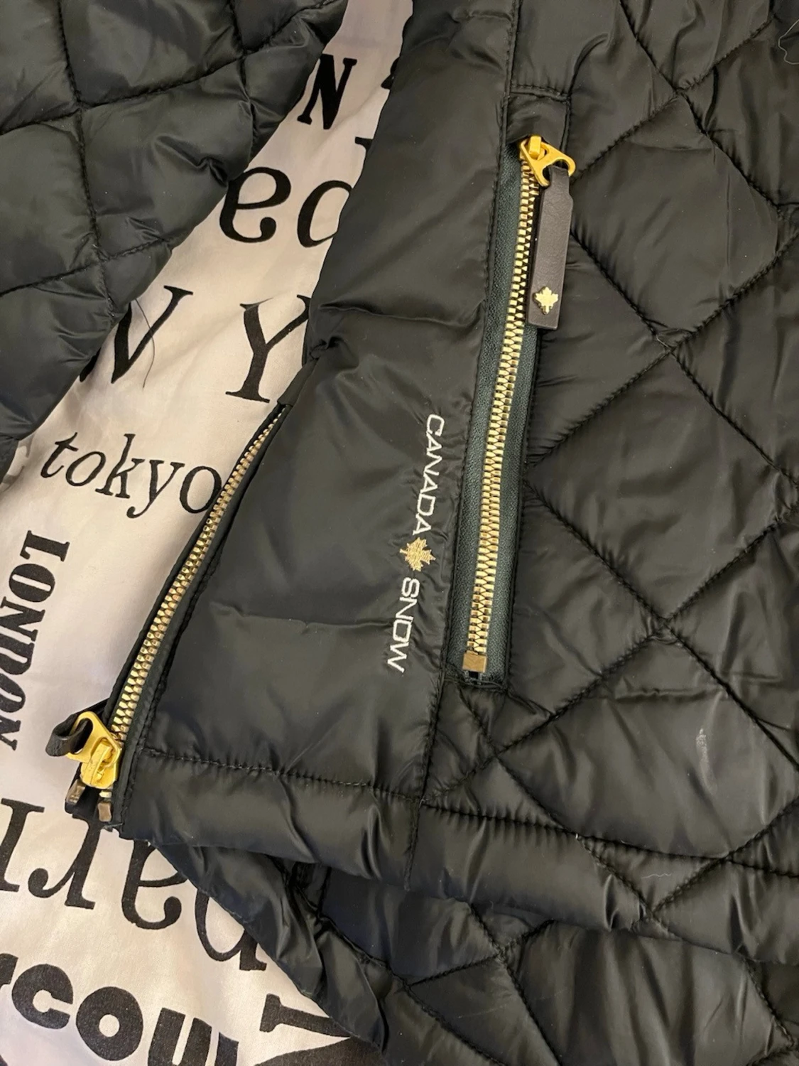 Svart dunjacka från Canada Snow - 2