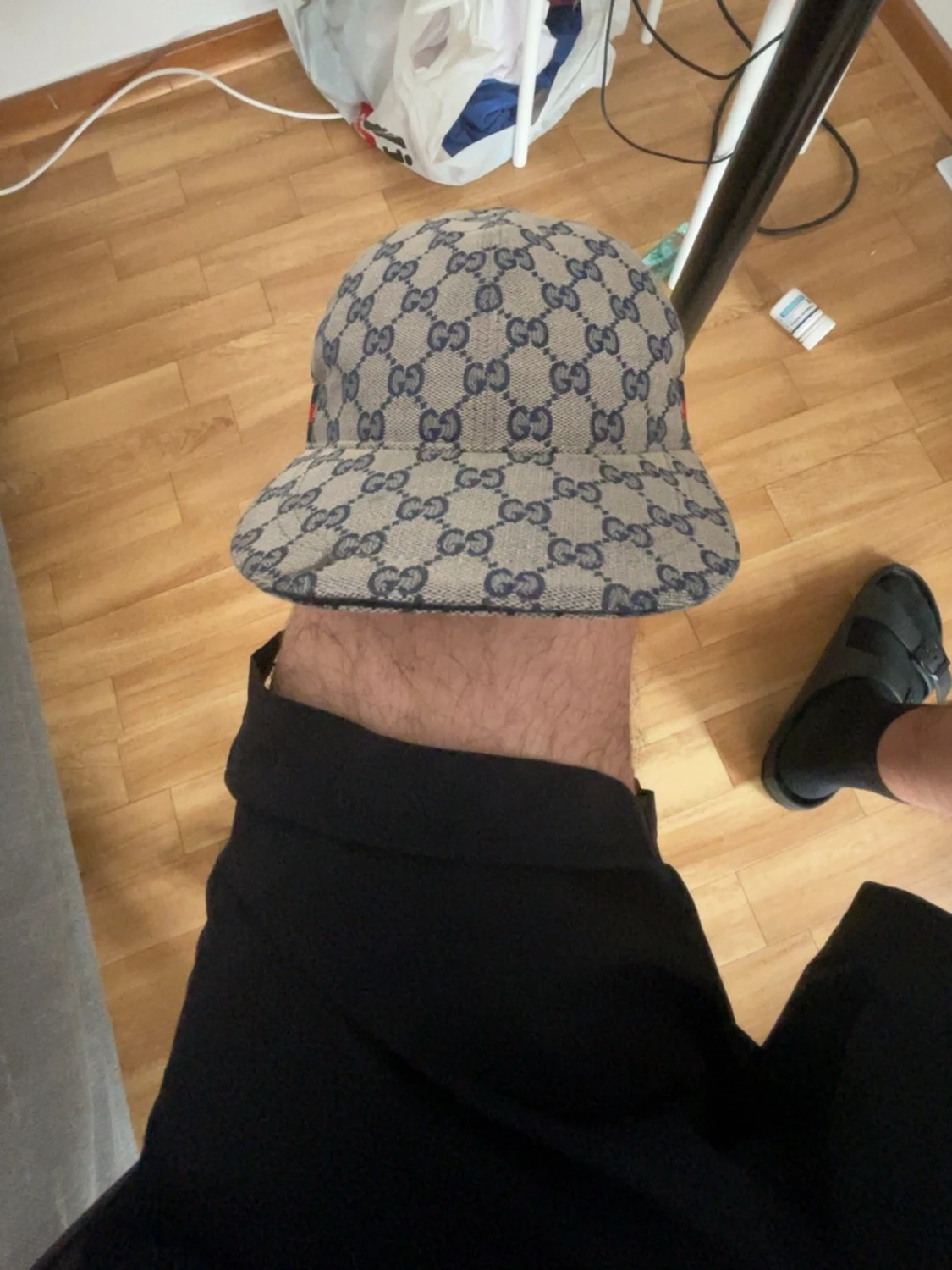 Gucci keps med GG-mönster - 3