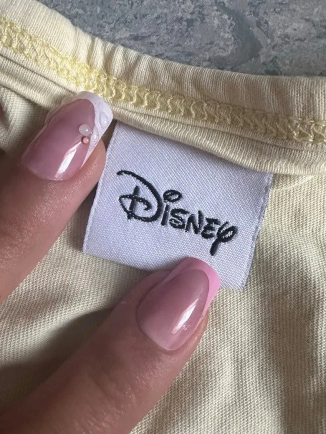 Gult nattlinne med Minnie Mouse Disney - 1