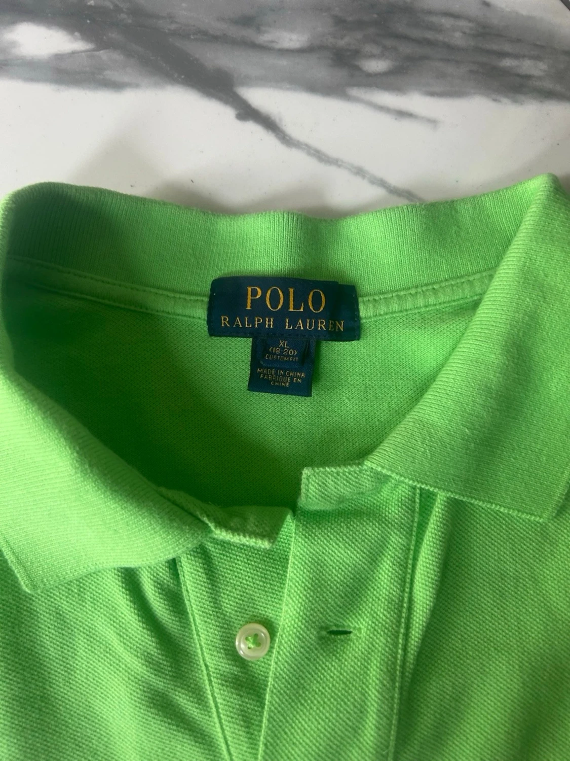 Grön pikétröja från Ralph Lauren - 2