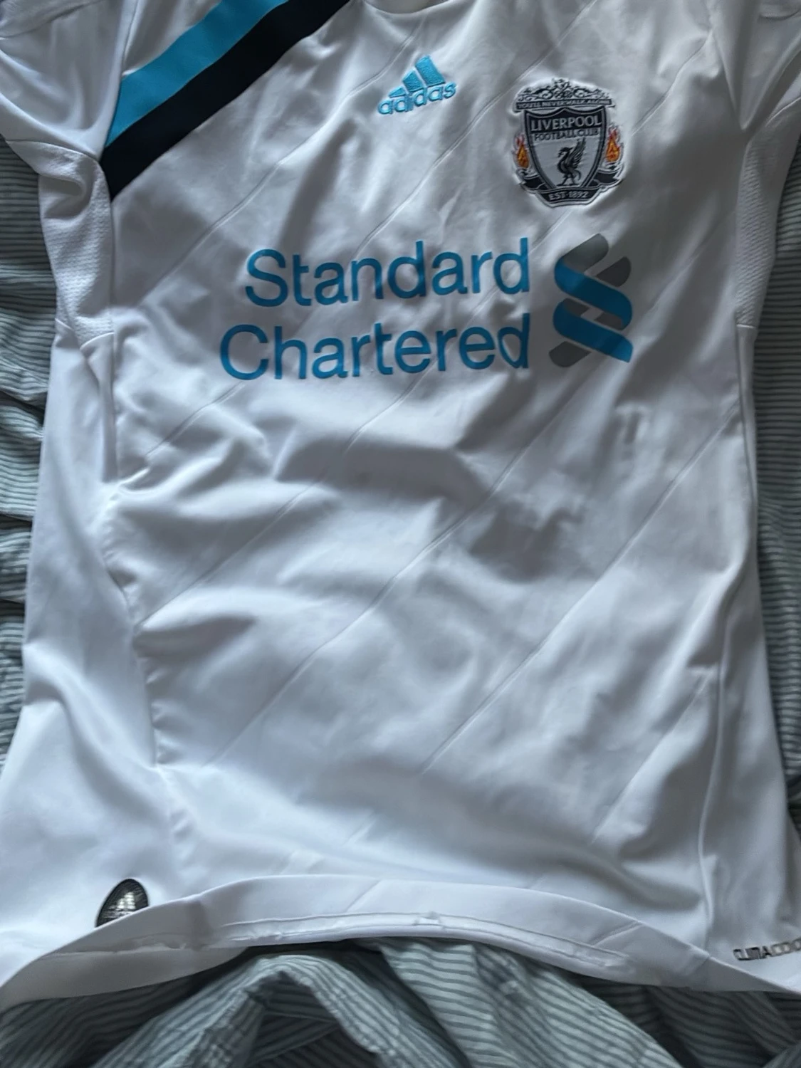 Liverpool FC vit matchtröja Adidas