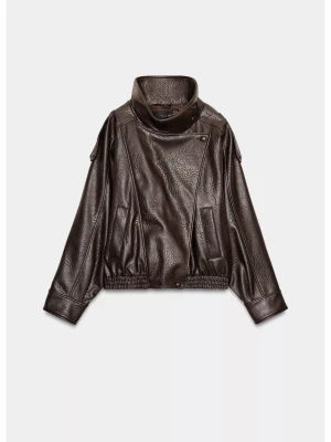 Skinnjacka zara - Supersnygg skinnjacka från Zara! Helt oanvänd med prislappar kvar💕💕