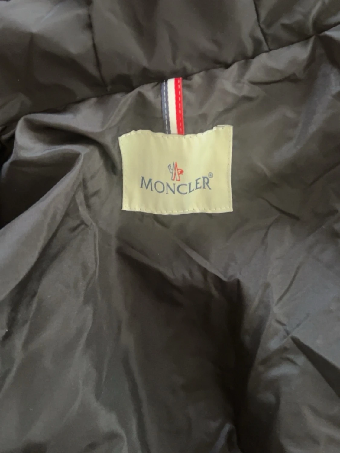 Svart vindjacka från Monclerr - 2