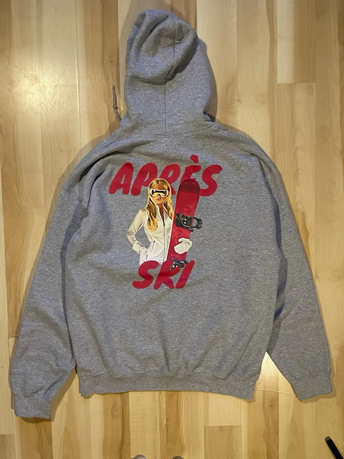Grå Après Ski hoodie drakenberg - 1