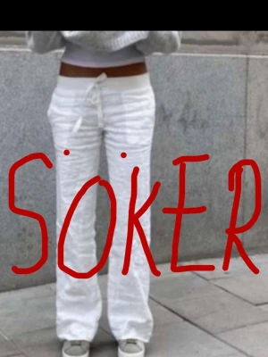 Vita alobha linnebyxor  - Söker ALOBHA linnebyxor i storlek M samt S!!! ❌❌