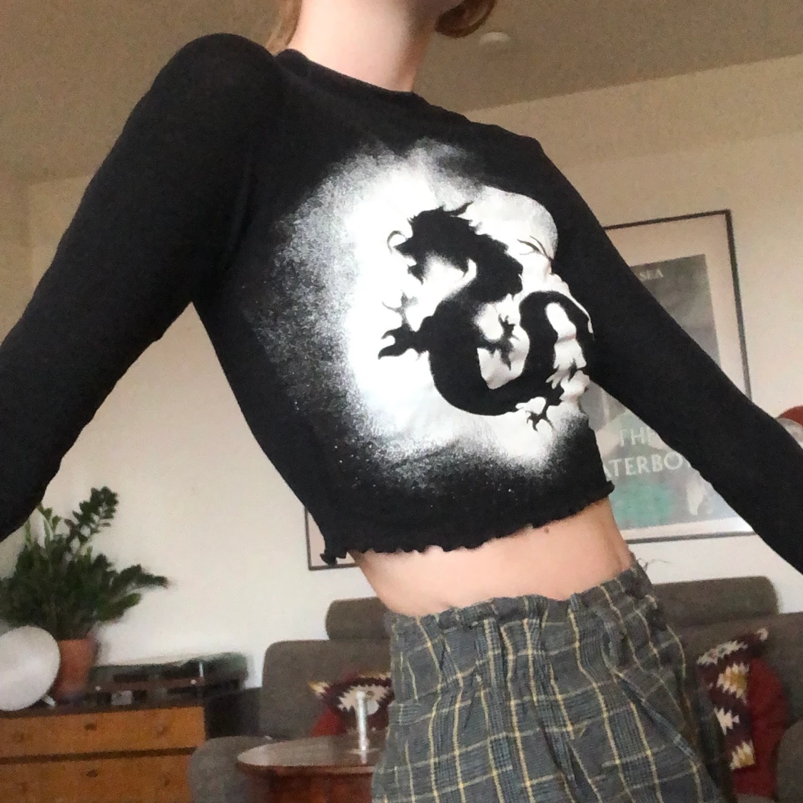 Långärmad tröja - 90