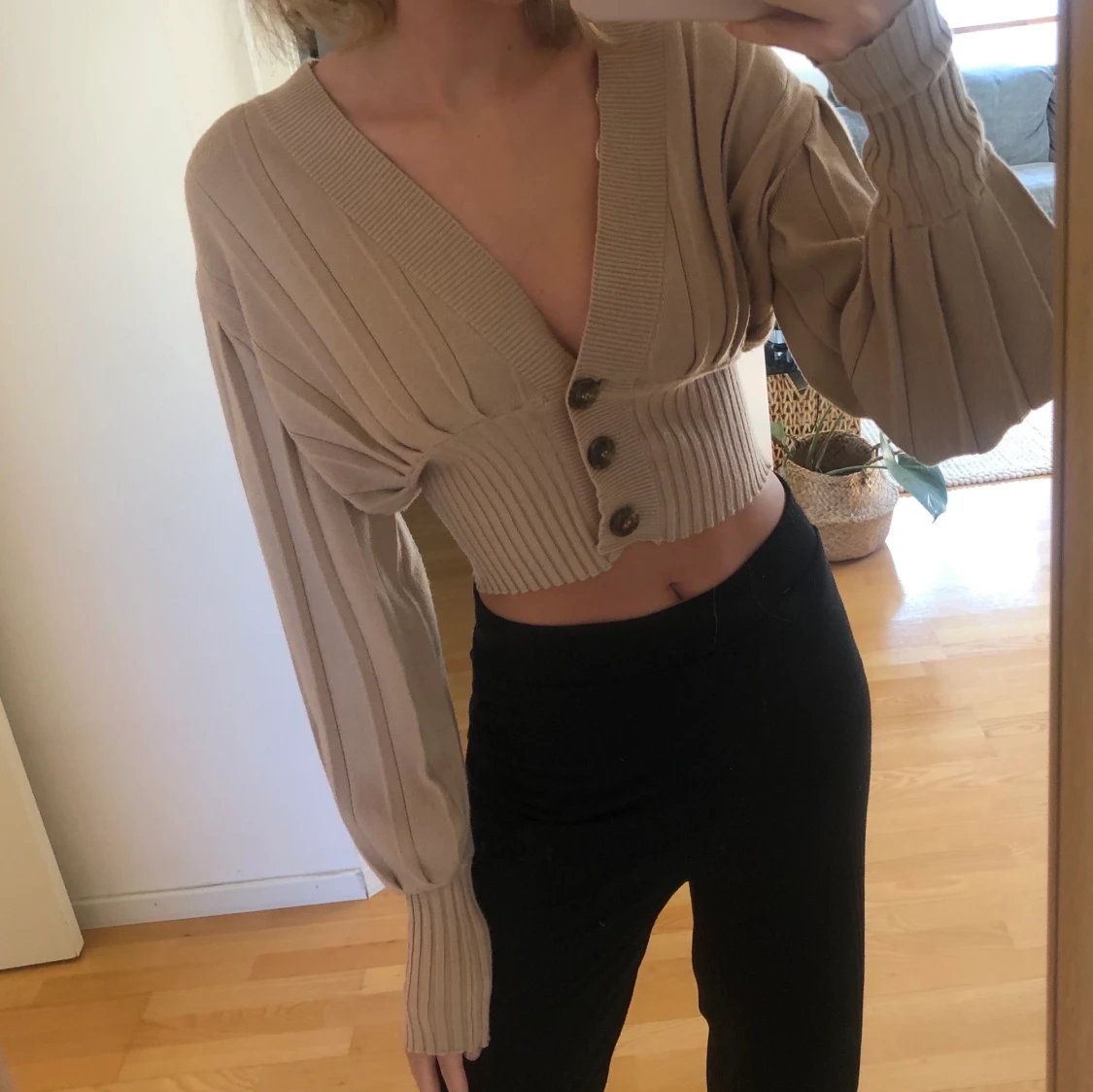 Stickad topp från NAKD - 90