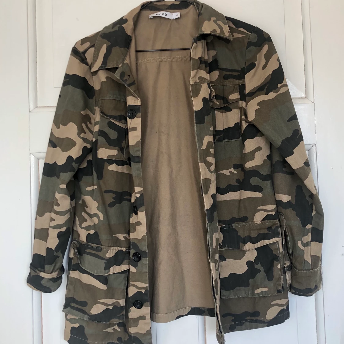 Militärmönstrad jacka - 90