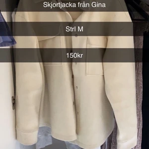Skjortjacka  - Använd i 1 månad ungefär inköpt för 500kr på Gina tricot