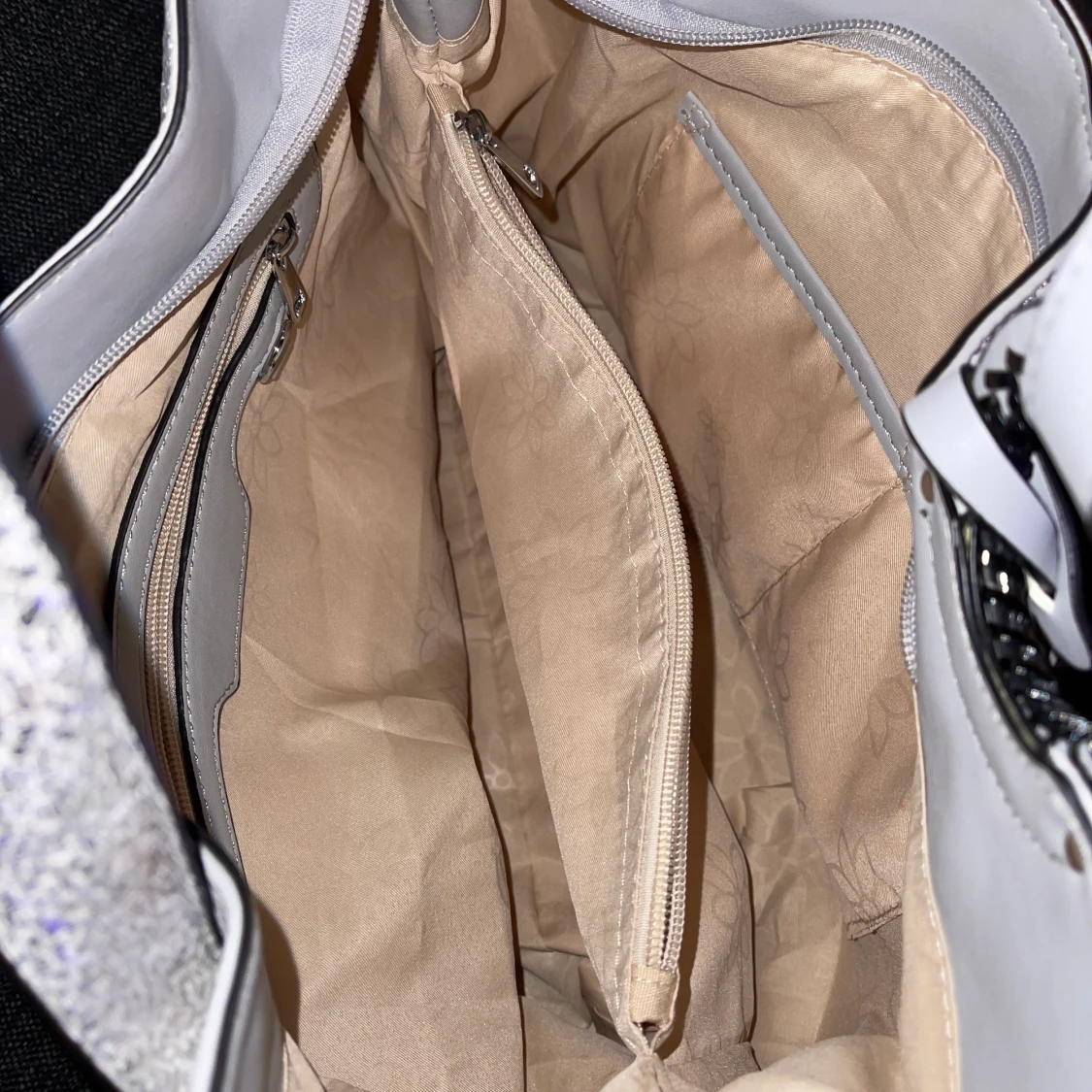 Grå snygg handväska - 90