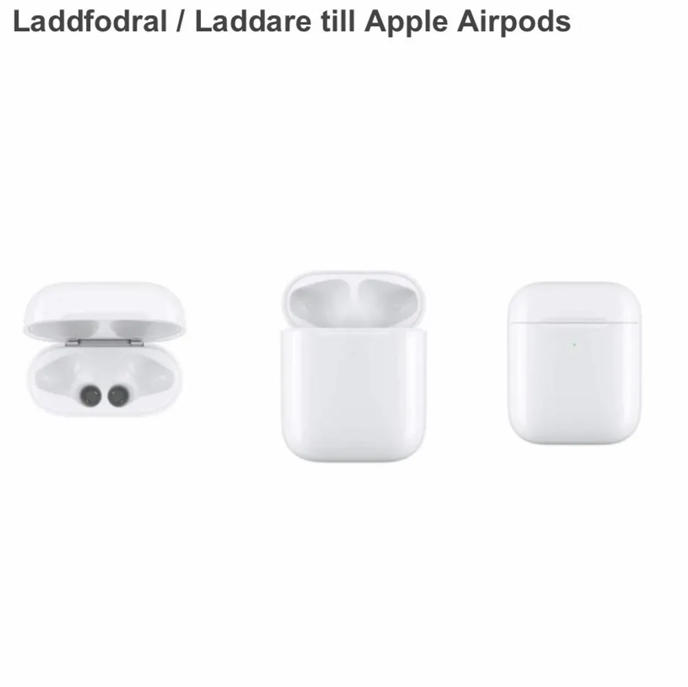 Äkta Apple Airpods laddfodral. Övrigt.