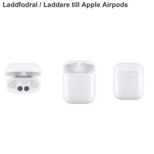 Äkta Apple Airpods laddfodral