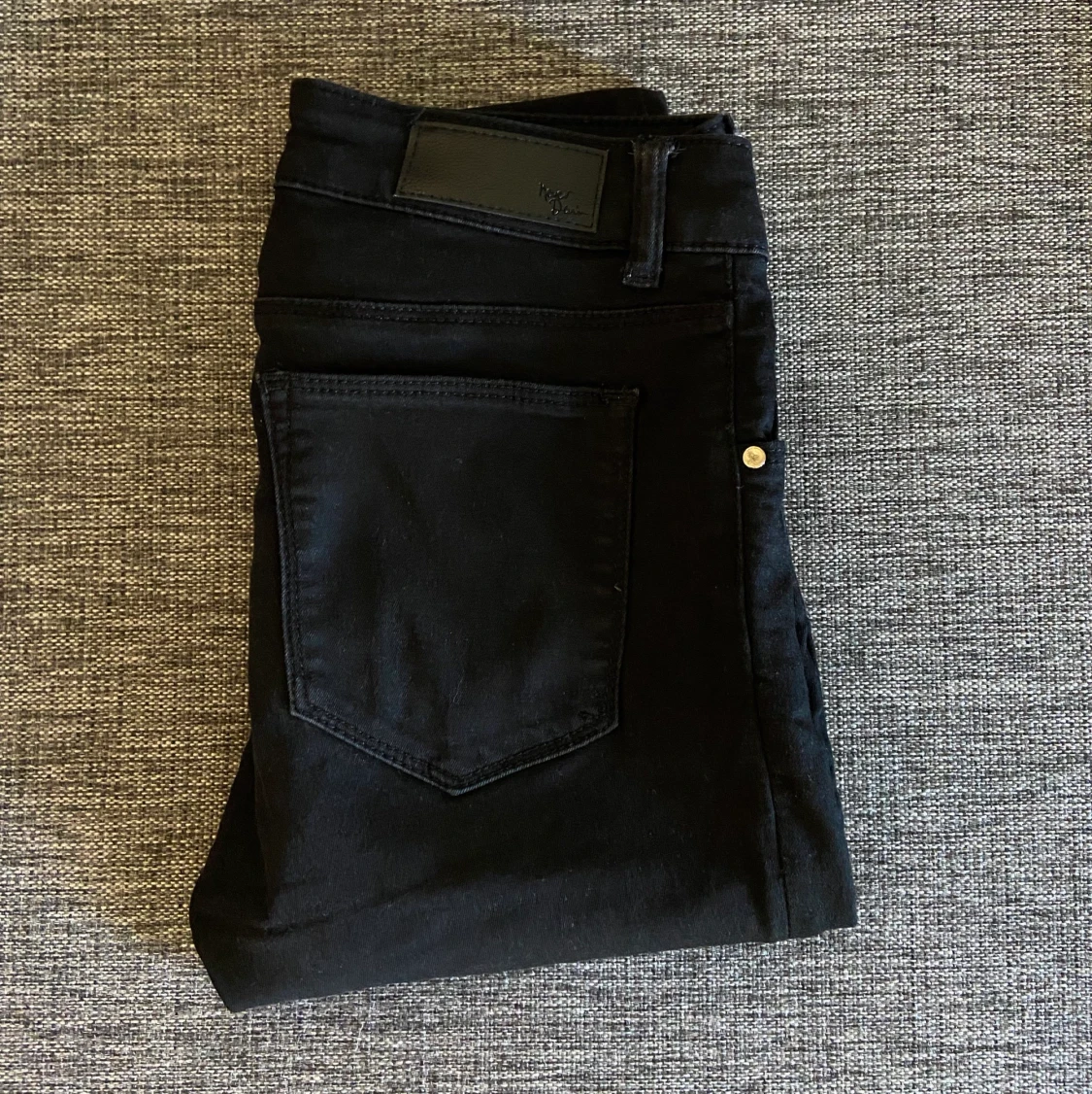 Svarta Never Demin Jeans