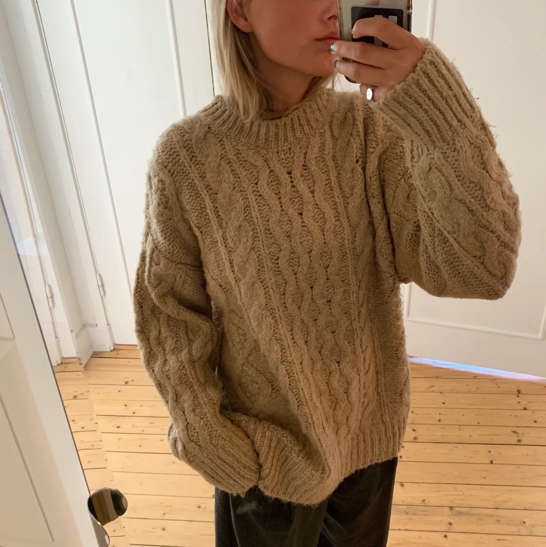 Stickad tröja - 90