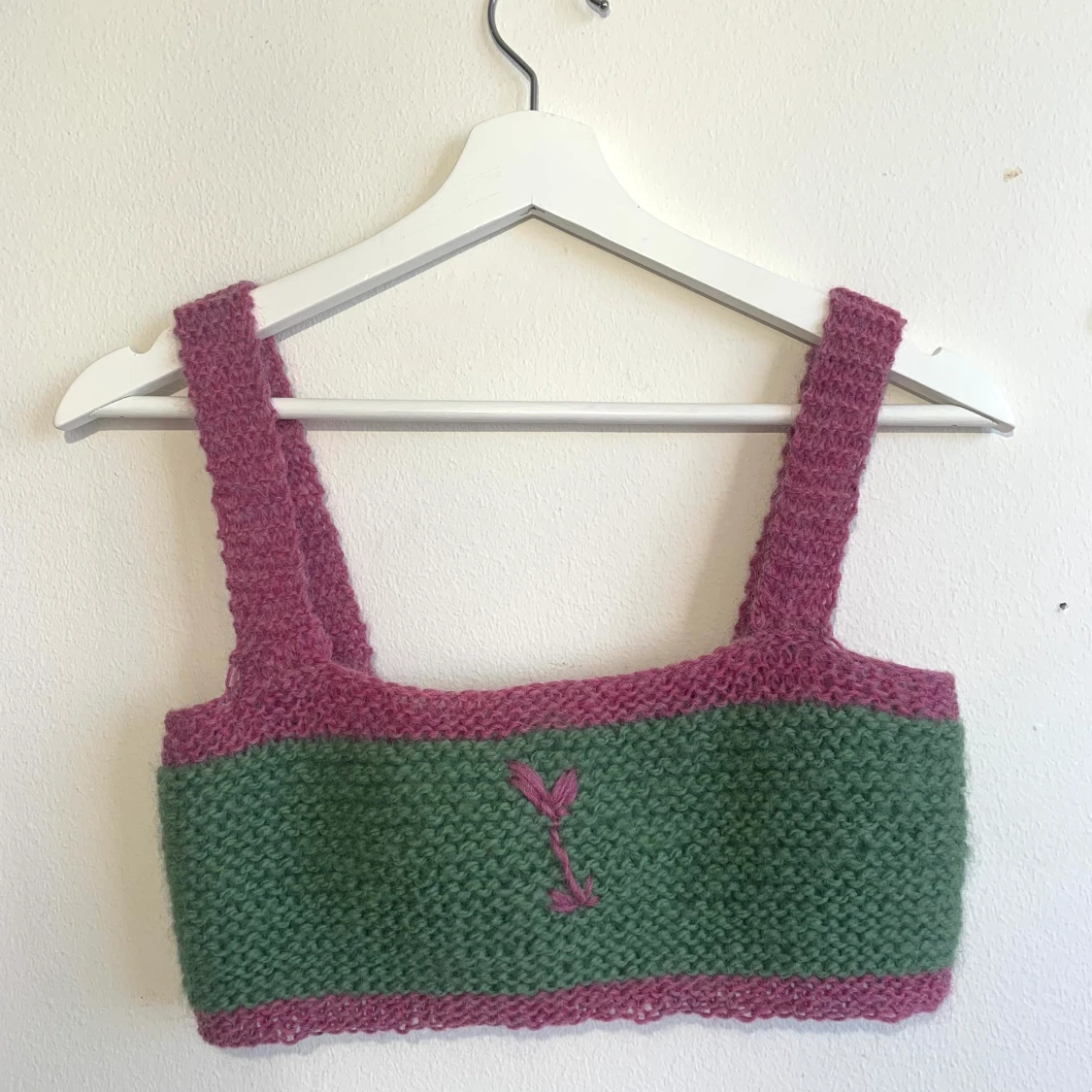 Handstickad bustier - 90