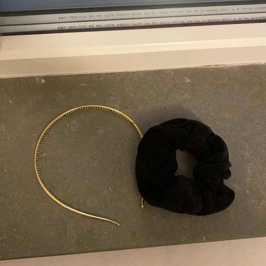 Diadem och schrunchie