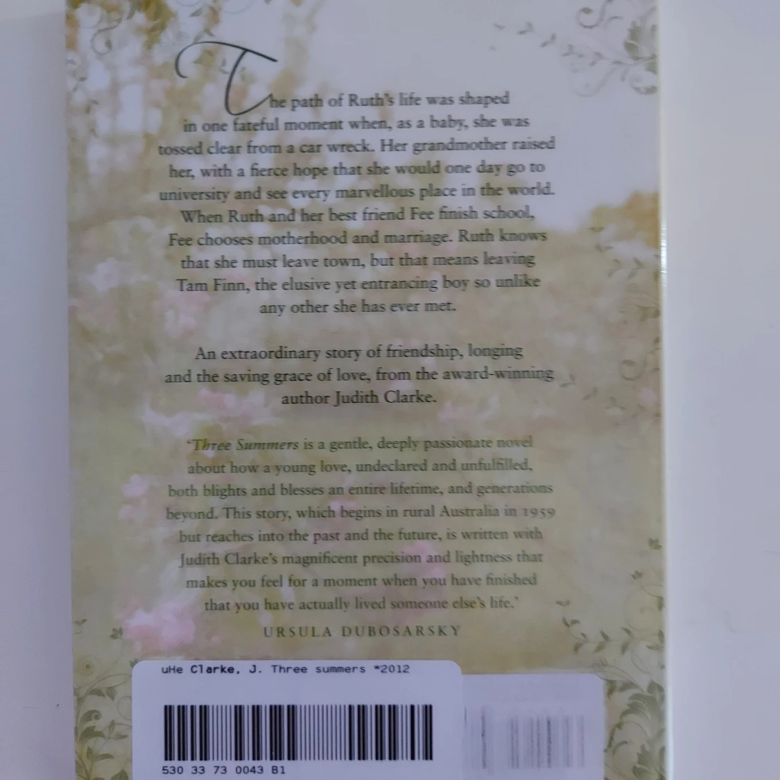 Three summer's - Judith Clarke - 90