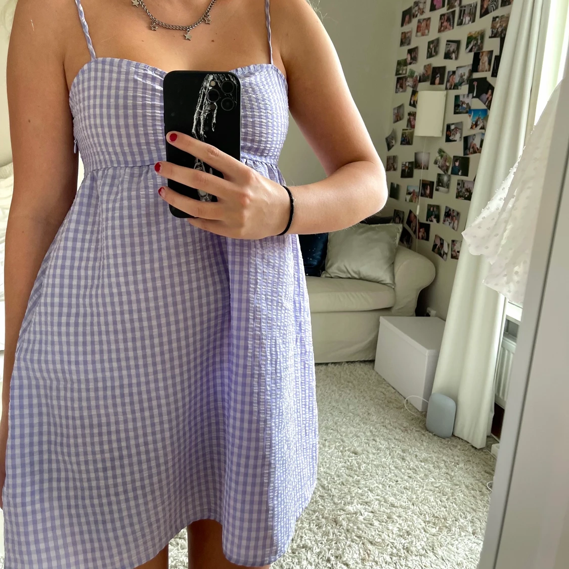 Populär rutig klänning! - 90